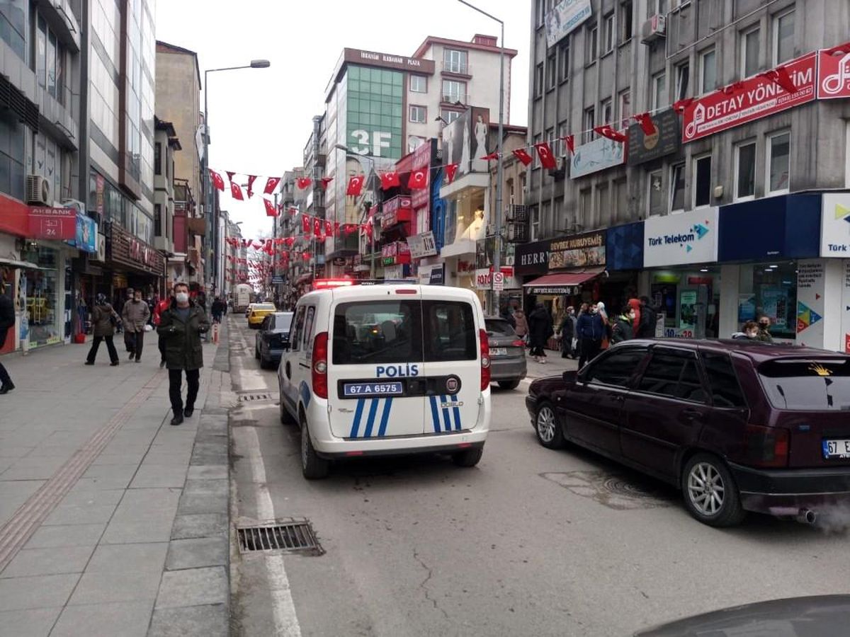 Polis ekiplerden korona virüs anonsu