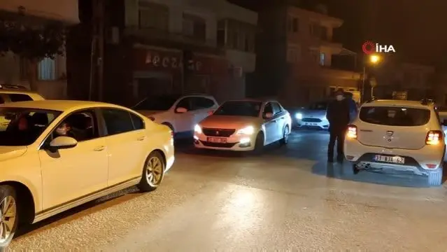 Samandağ'da sokağa çıkma kısıtlamasında sıkı denetim Samandağ'da sokağa çıkma kısıtlamasında sıkı denetim