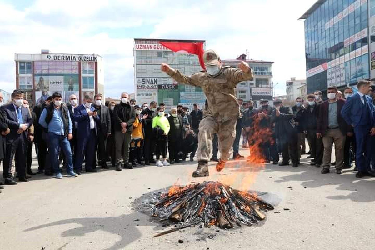 Baharın müjdecisi Nevruz Bayramı Iğdır\'da coşkuyla kutlandı