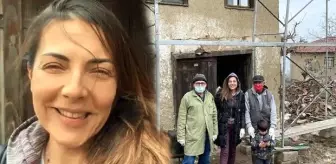 Burcu Kara doğduğu evi tadilata soktu