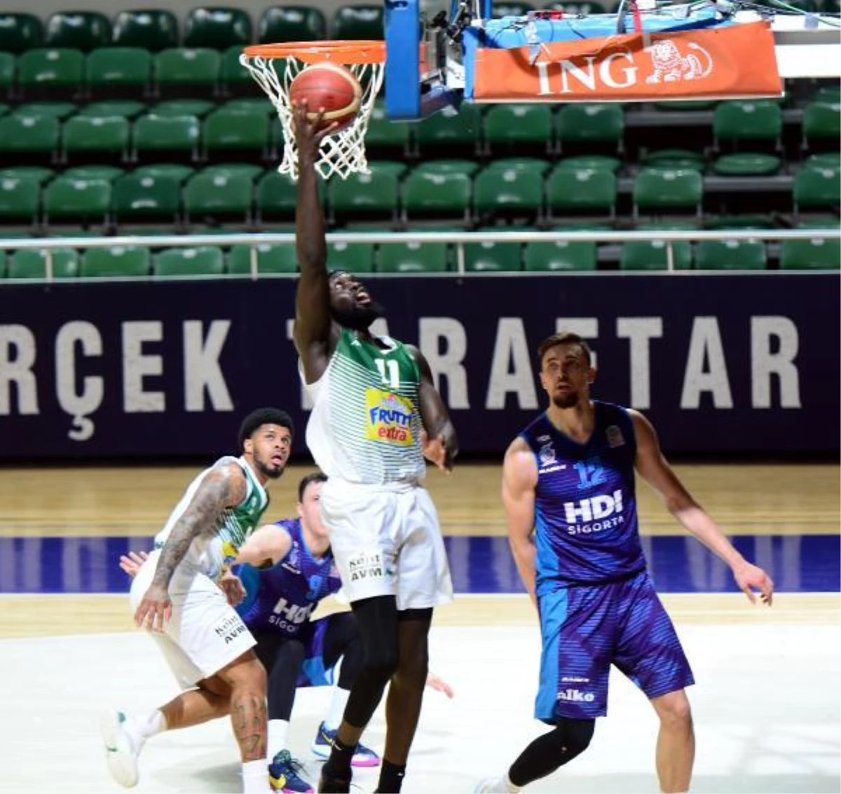 Frutti Extra Bursaspor - HDI Sigorta Afyon Belediyespor: 81-75