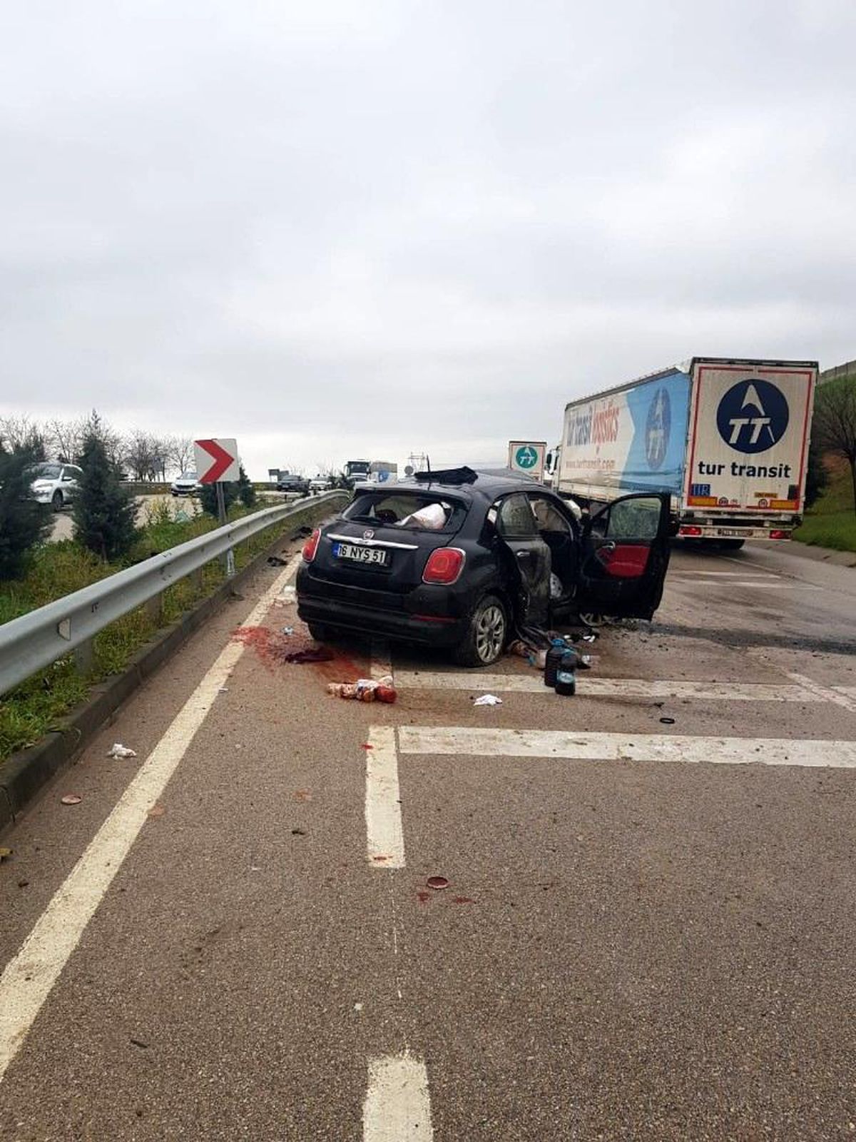 Karacabey\'de trafik kazası: 2 yaralı