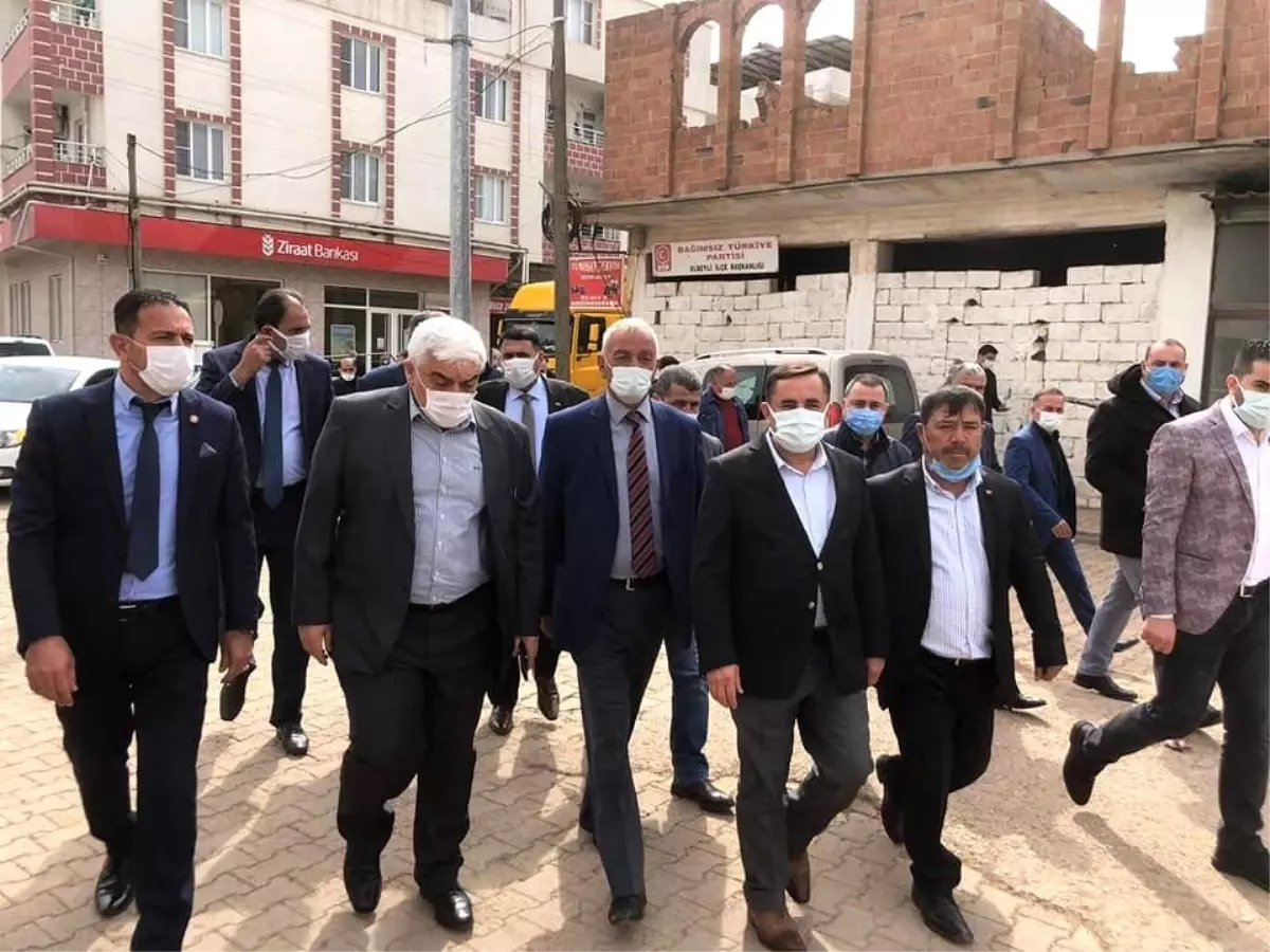 Milletvekili Dülger\'den Elbeyli ilçesine ziyaret