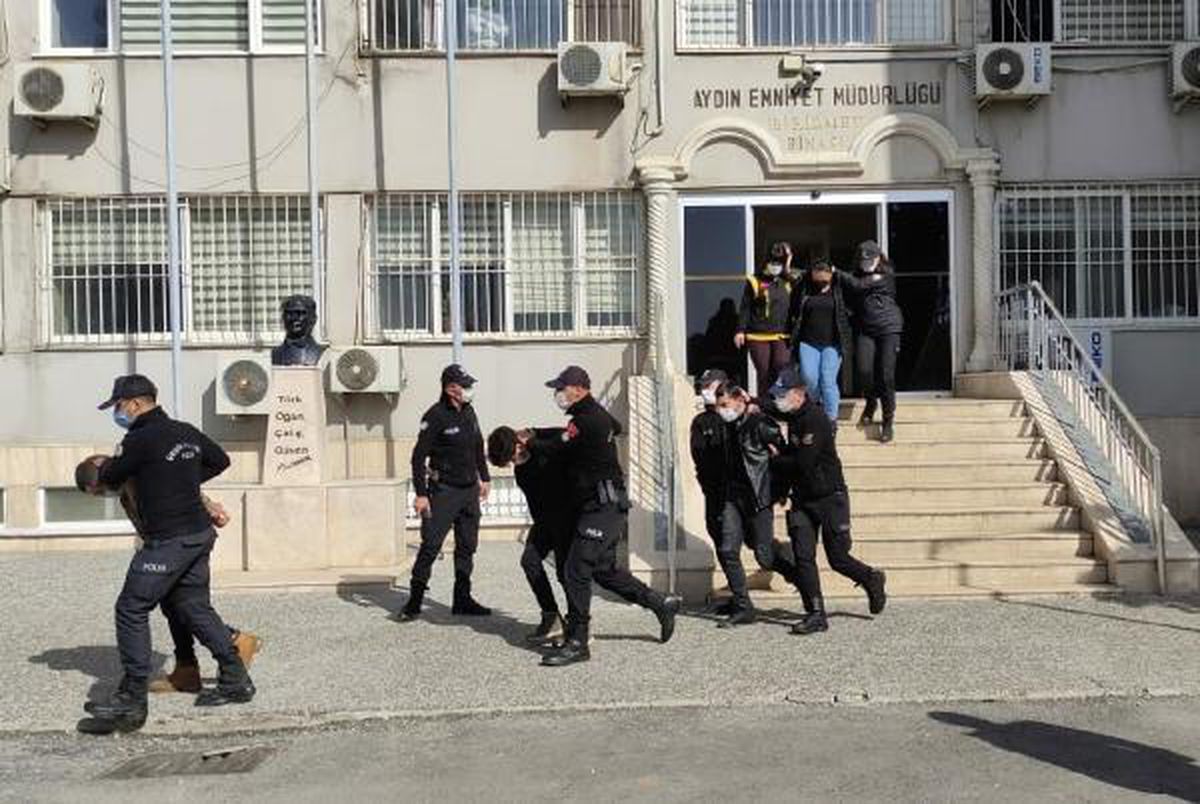 Son dakika: Aydın\'da suç çetesine şafak operasyonu : 9 gözaltı