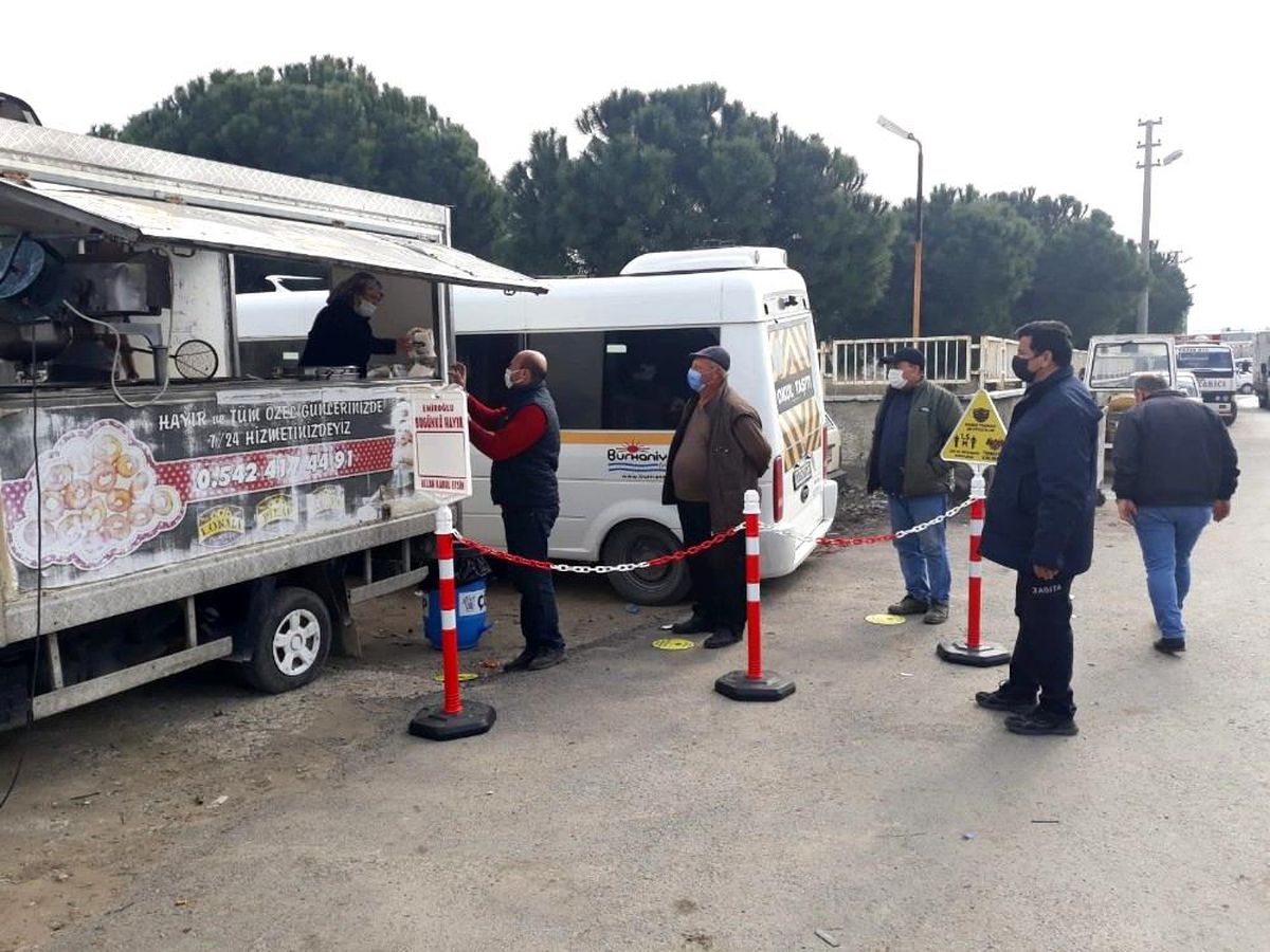Burhaniye Belediyesi lokmacılık faaliyetlerini denetledi