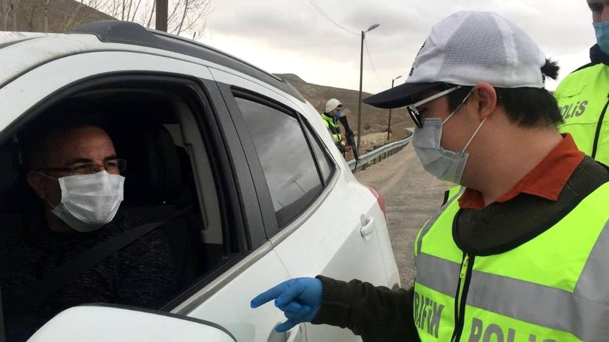 Son dakika haberleri | Down Sendromu Erim polis oldu