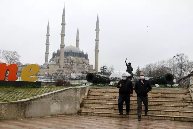 Edirne'de yağmur etkili oluyor