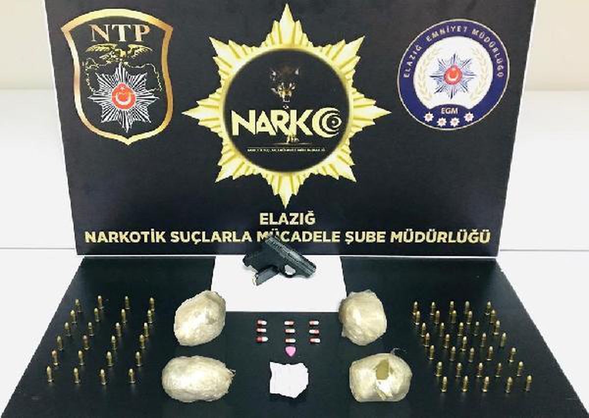 Elazığ\'da, uyuşturucu ticaretine 2 tutuklama