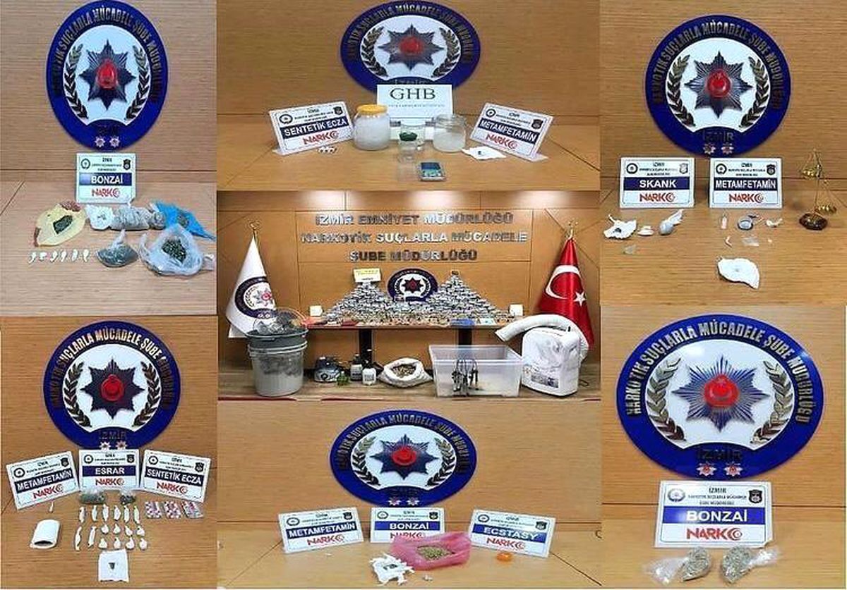 İzmir\'de uyuşturucu operasyonları: 19 tutuklama