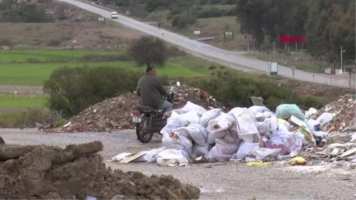 İZMİR Kaçak dökülen moloz ve hafriyatlar, Tahtalı Barajı\'nı kirletiyor iddiası