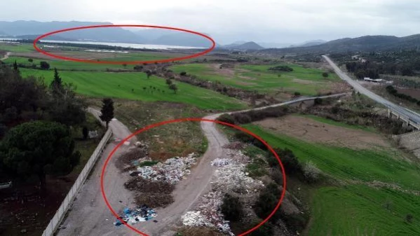 İZMİR Kaçak dökülen moloz ve hafriyatlar, Tahtalı Barajı'nı kirletiyor iddiası