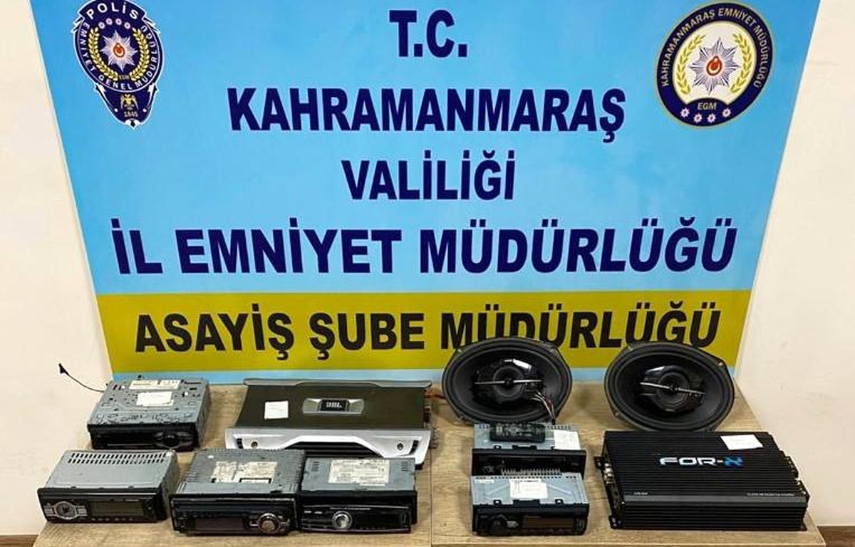 Kahramanmaraş\'ta oto hırsızlıklarına 3 yakalama