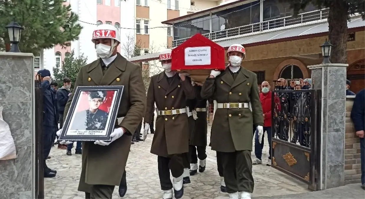 Kıbrıs gazisi son yolculuğuna uğurlandı