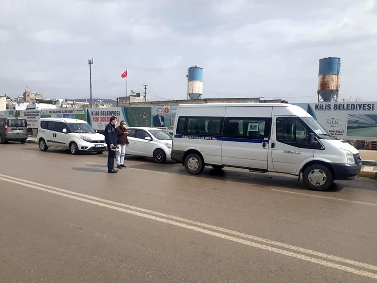 Kilis\'te servisler denetlendi
