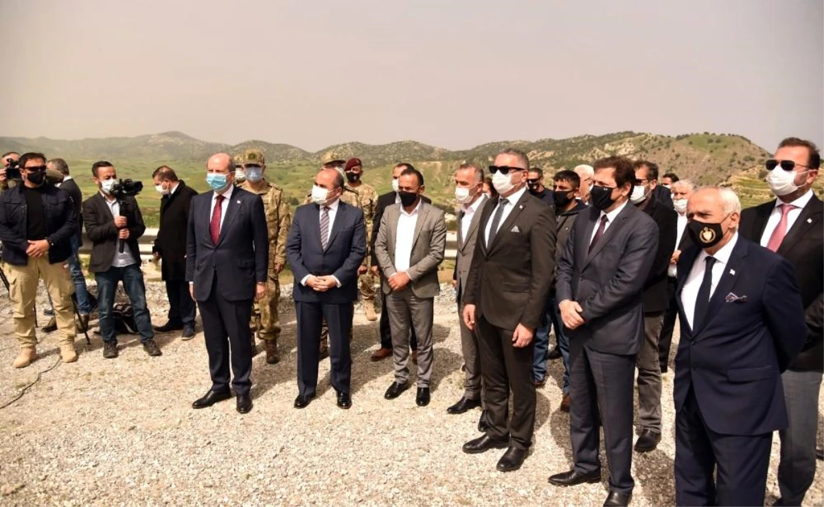 Son dakika haber! - KKTC Cumhurbaşkanı Tatar Geçitköy Barajı\'nı ve Devlet Su İşleri İdaresi Arıtma Tesisi\'ni ziyaret etti