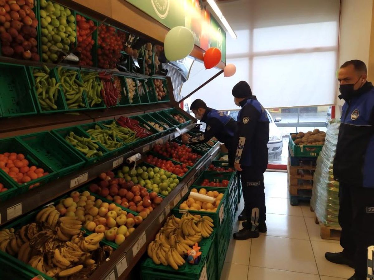 Manisa\'da etiket, barkod ve hijyen denetimi
