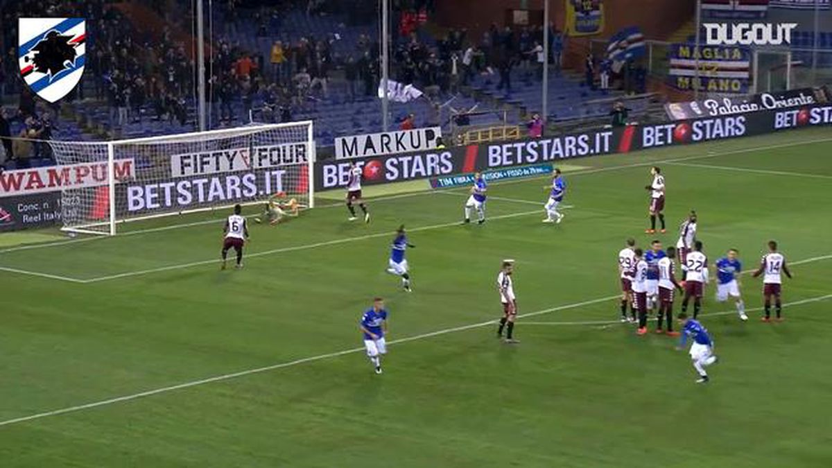 Sampdoria\'nın Kendi Evinde Torino\'ya Attığı En İyi Goller
