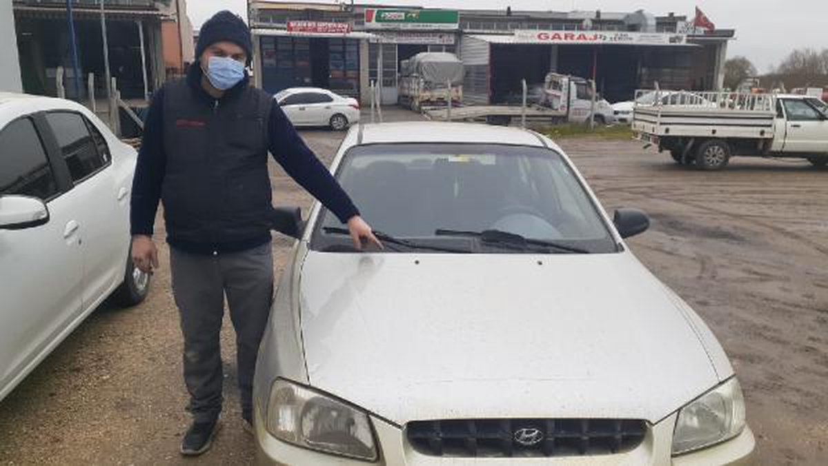Tekirdağ\' a çamur yağdı, vatandaşlar oto yıkamacılara akın etti