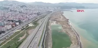 TRABZON Deniz dolgusunda tarım toprağının çökme riski oluşturacağı iddiası