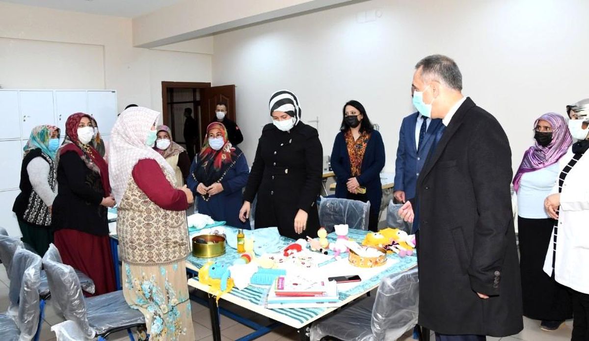 Vali Mahmut Çuhadar, ÇATOM\'da incelemelerde bulundu