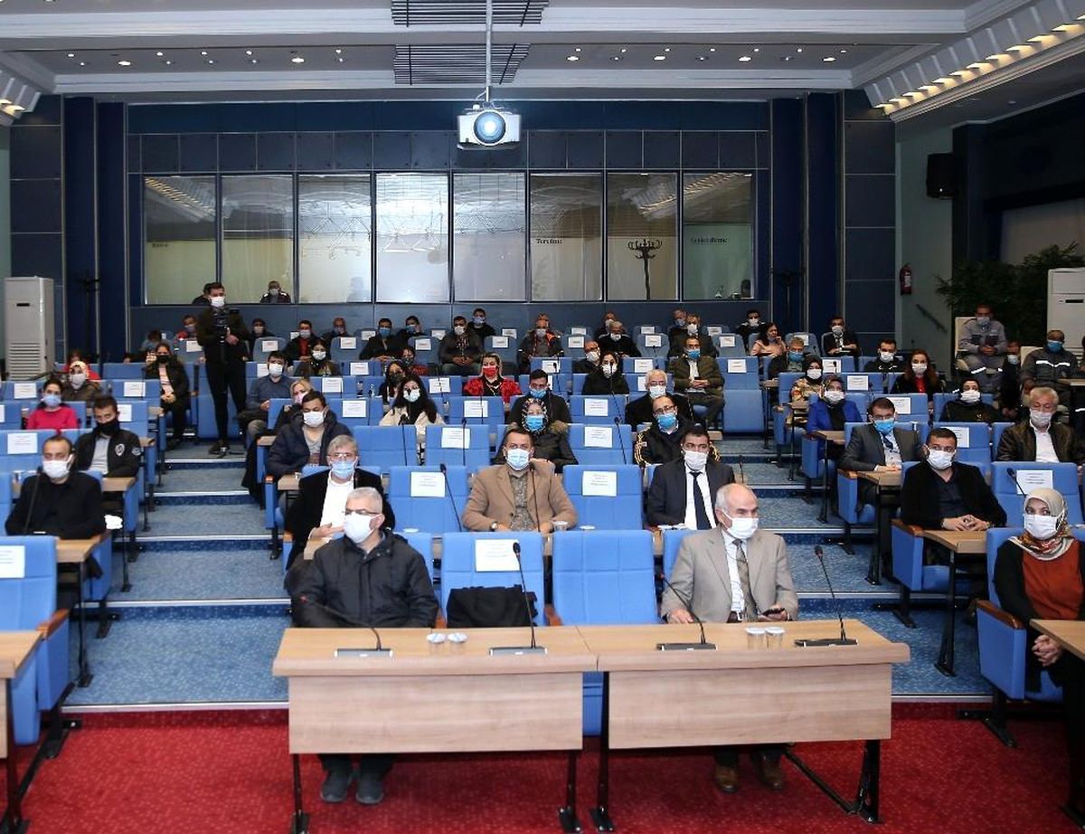 Büyükşehir Belediyesinden personele yangın eğitimi