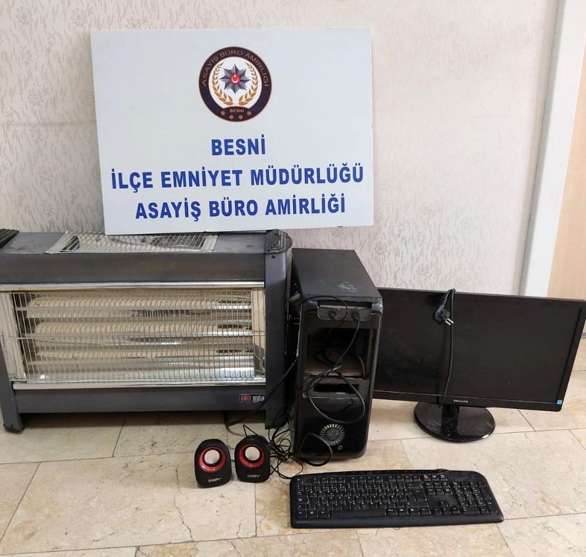 İkamet hırsızı tutuklandı