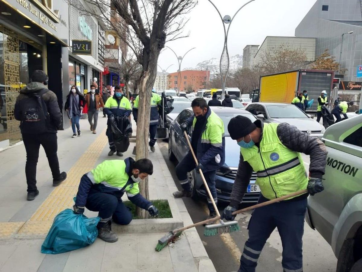 İpekyolu Belediyesinden bahar temizliği