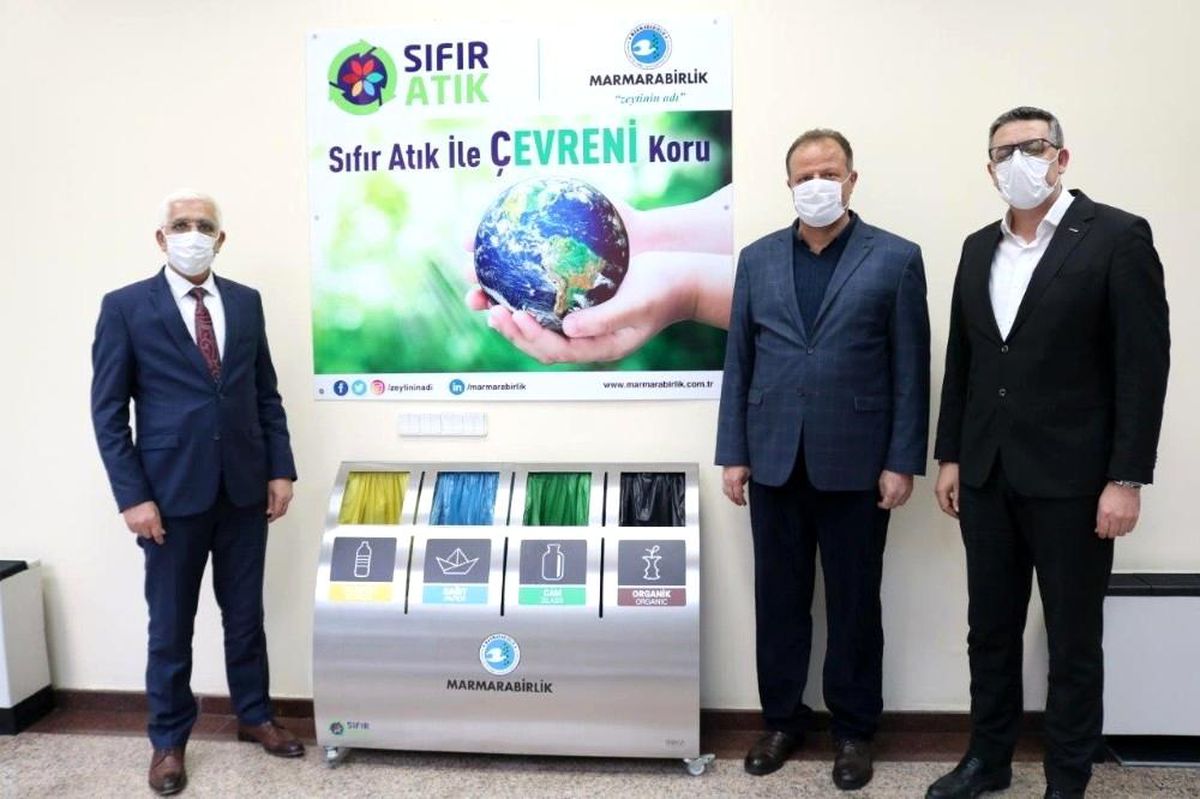 Çiftçi kuruluşu Marmarabirlik "sıfır atık" ilkesiyle çalışıyor