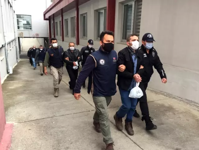 Son Dakika | PKK operasyonunda gözaltına alınan 15 zanlı adliyeye sevk edildi
