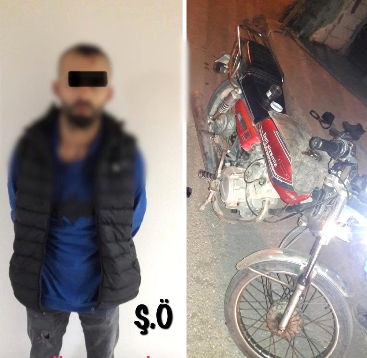 Son dakika haberleri | Polisi görünce çaldığı motosikleti bırakıp kaçtı