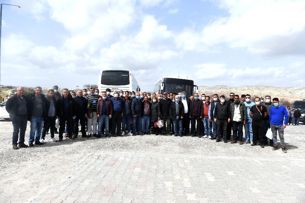 Tarsus Belediyesi çalışanları Kapadokya\'da