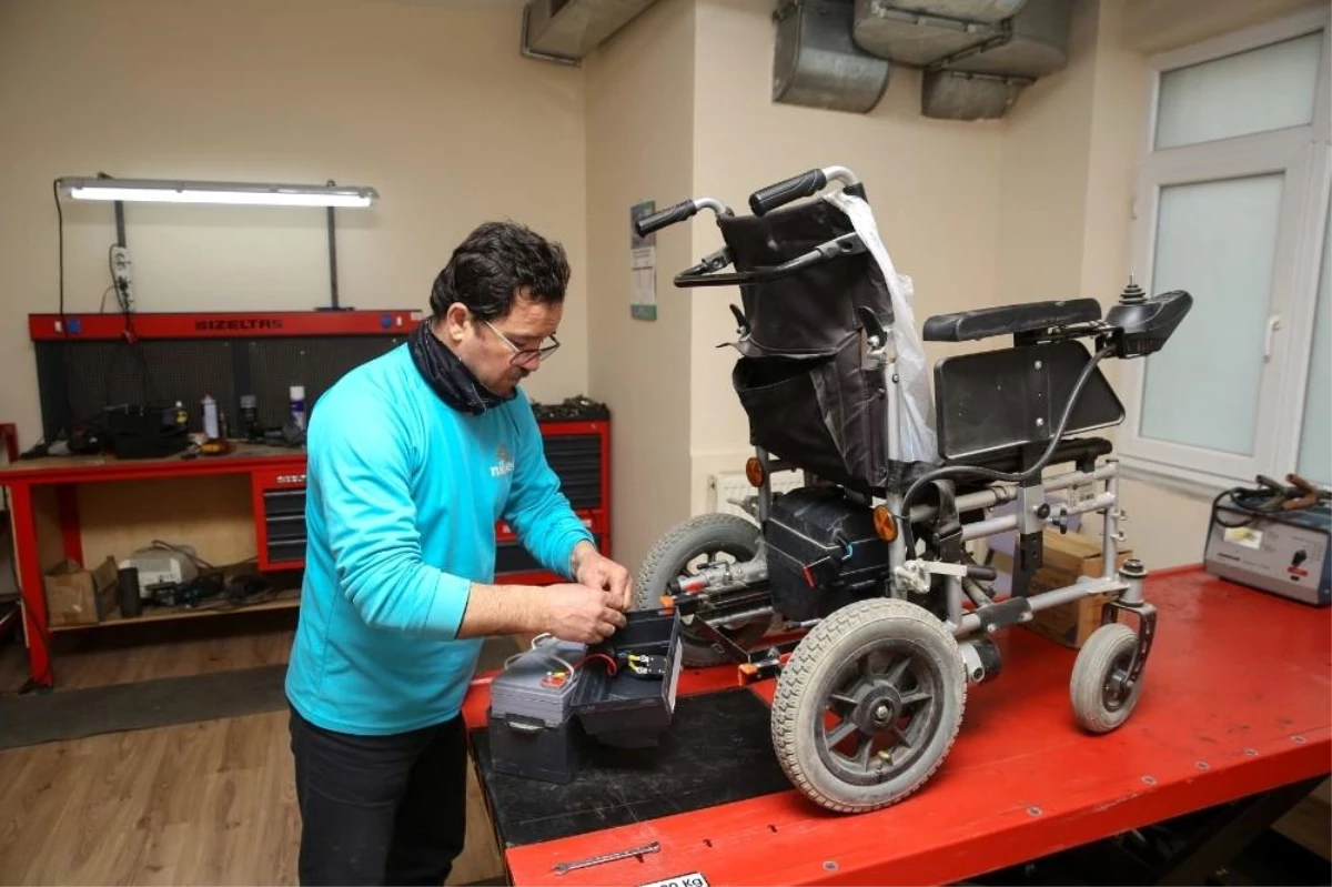 Tekerlekli Sandalye Tamirevi Konak Mahallesi\'ne taşındı