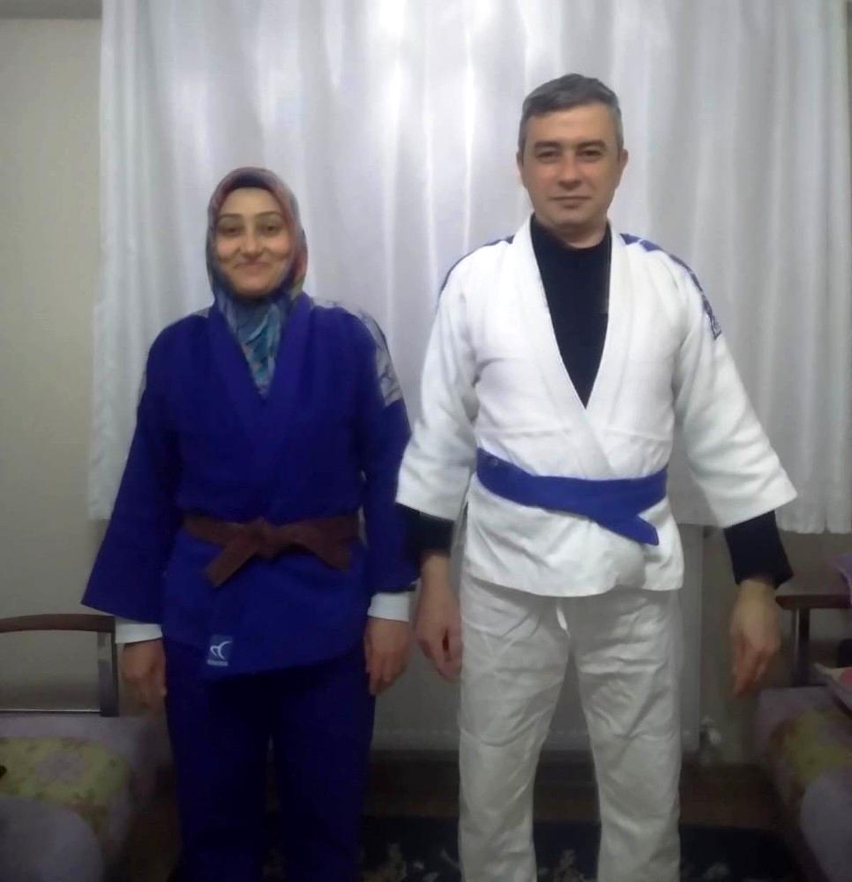 Yunusemreli judocu Naz\'a en büyük destek ailesinden
