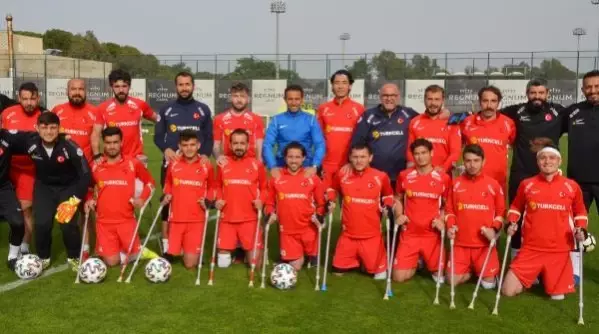 SPOR Ampute Milli Takımı'nda hedef Avrupa şampiyonluğu SPOR Ampute Milli Takımı'nda hedef Avrupa şampiyonluğu