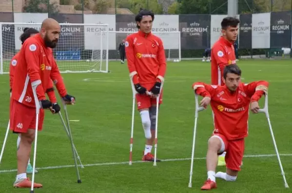 SPOR Ampute Milli Takımı'nda hedef Avrupa şampiyonluğu SPOR Ampute Milli Takımı'nda hedef Avrupa şampiyonluğu