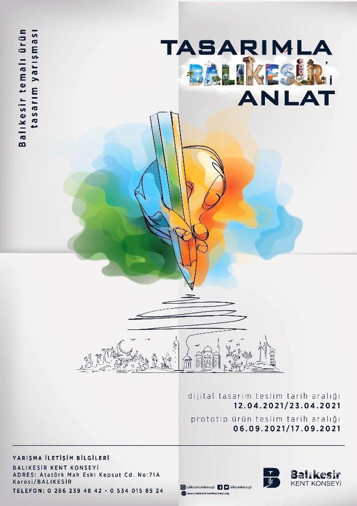 "Tasarımla Balıkesir\'i Anlat" yarışmasına başvurular 12 Nisan\'da başlayacak
