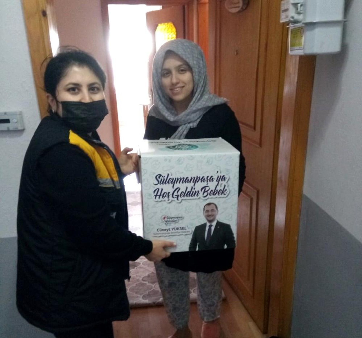 \'Hoş Geldin Bebek\' projesi yüzleri güldürüyor
