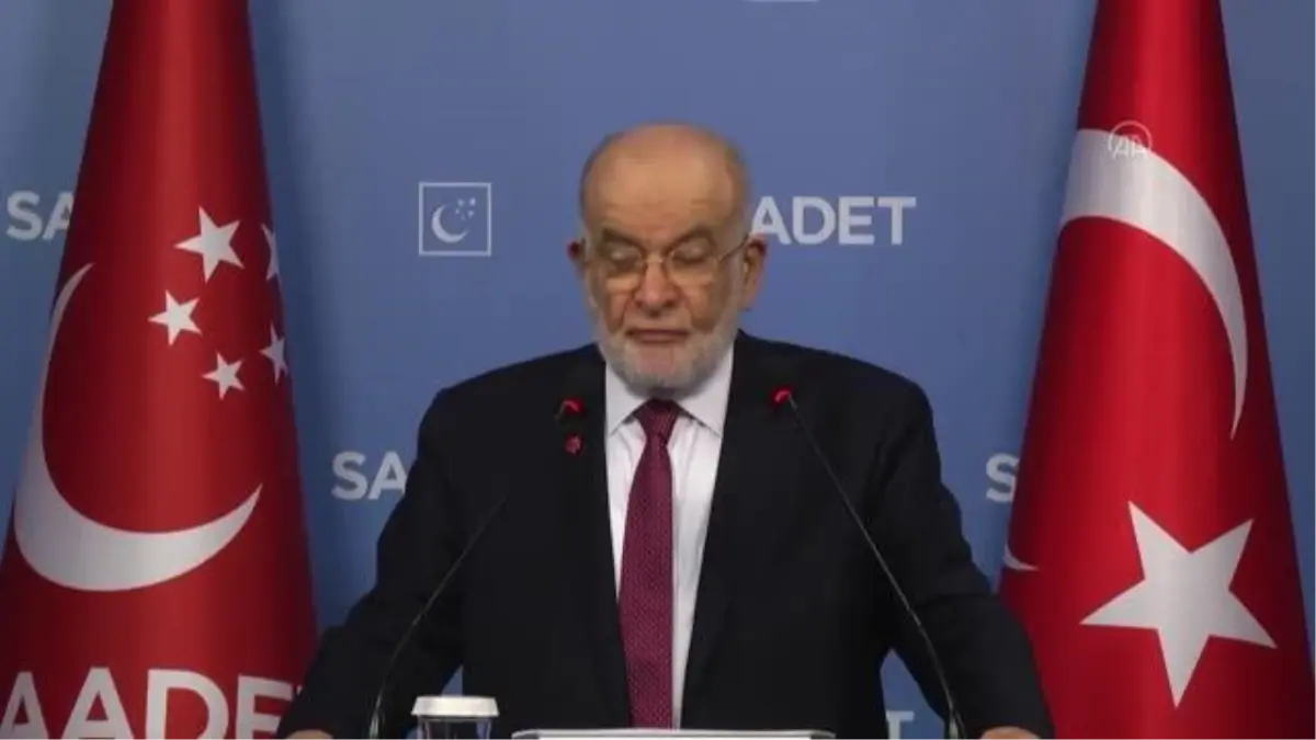 Karamollaoğlu: "Parti kapatmaların nihayete ermesi gerektiğini düşünüyoruz"