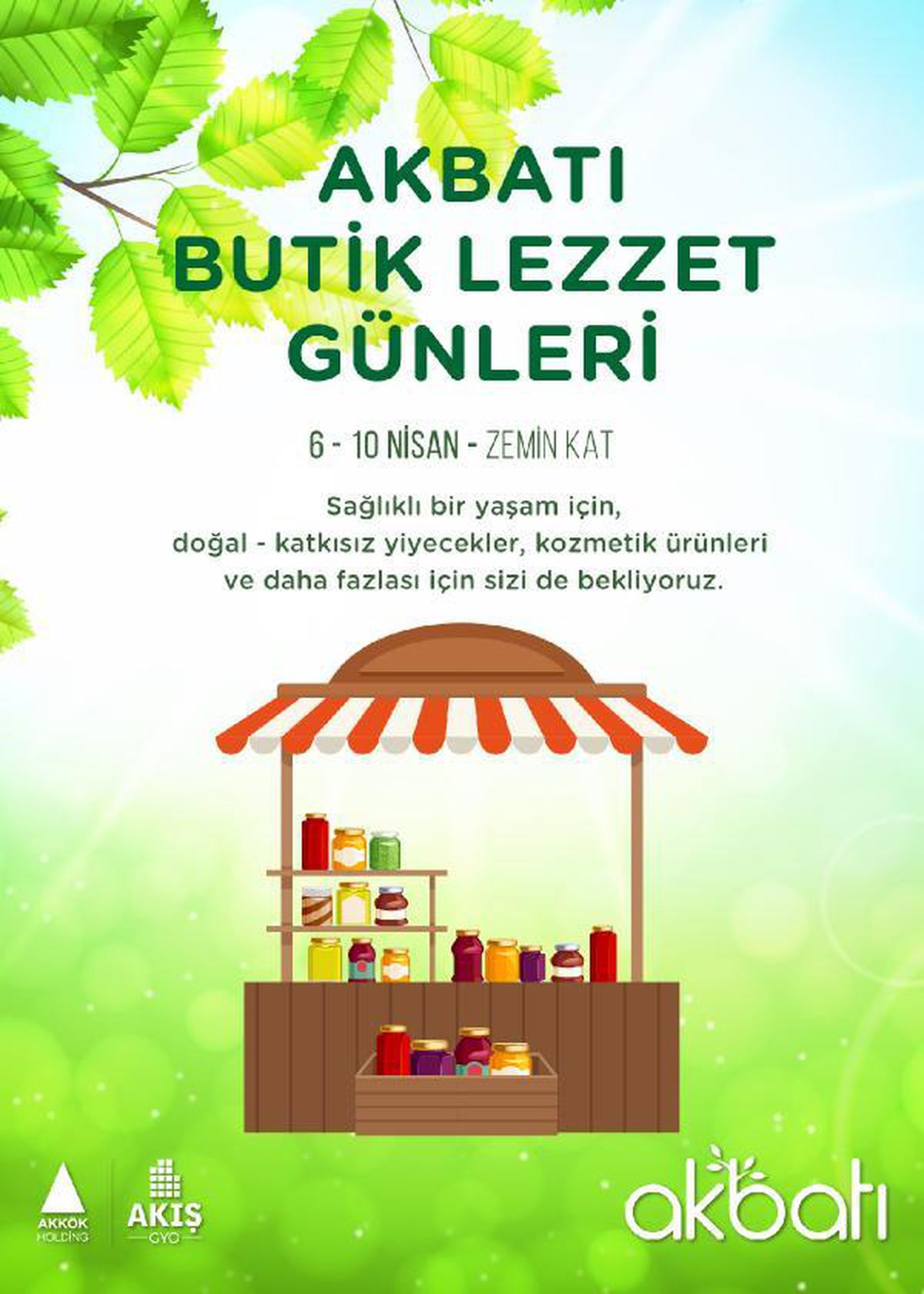Katkısız yiyecek ve doğal kozmetik ürünlerinin yer aldığı \'Butik Lezzet Günleri\' başlıyor