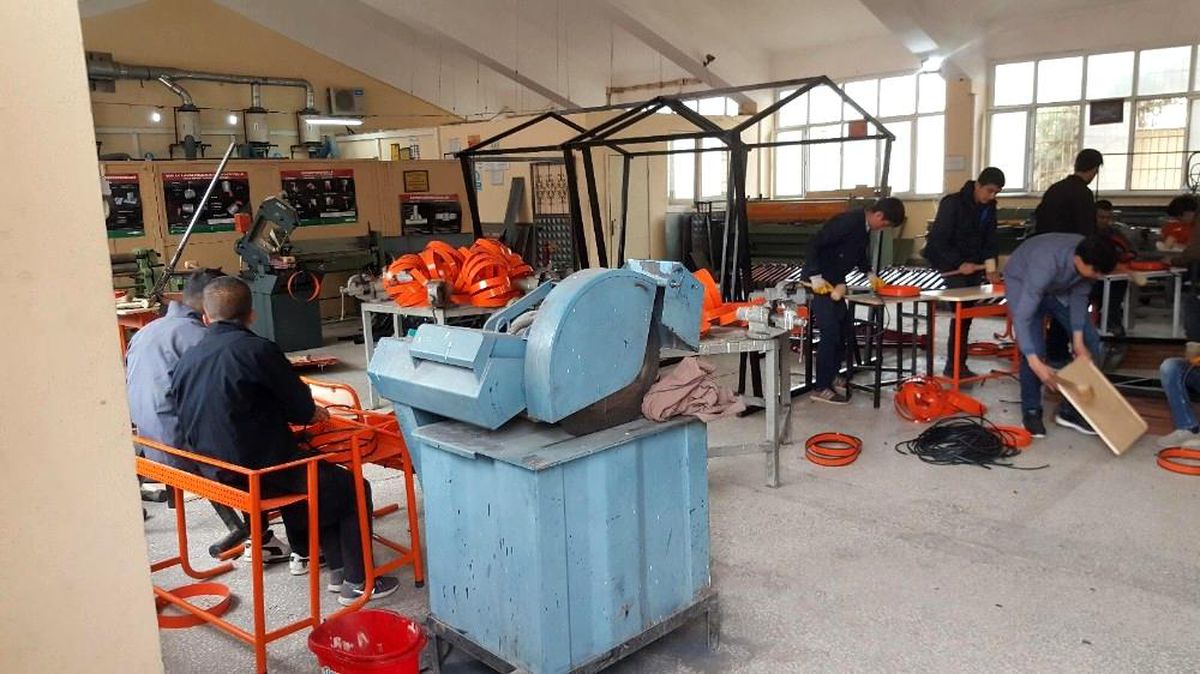 Mardin\'de meslek liseleri üretim merkezlerine dönüşüyor