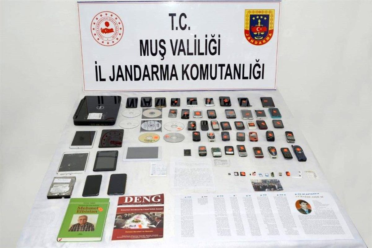 Muş merkezli PKK/KCK operasyonunda 9 şüpheli gözaltına alındı