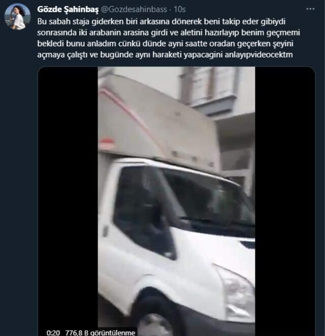 Sokak ortasında peşine düştüğü genç kıza cinsel organını gösterip tacizde bulundu Sokak ortasında peşine düştüğü genç kıza cinsel organını gösterip tacizde bulundu