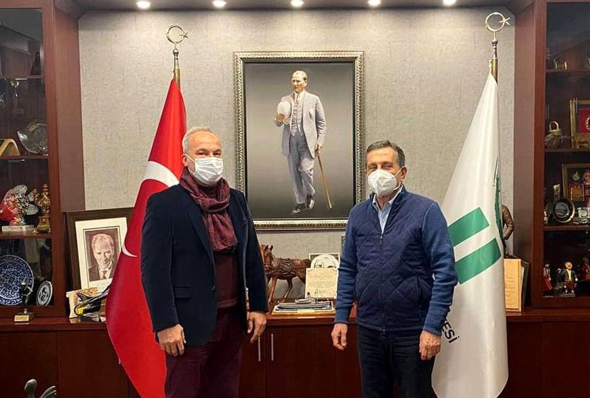 Teknik Direktör Seçsev\'den Başkan Ataç\'a teşekkür