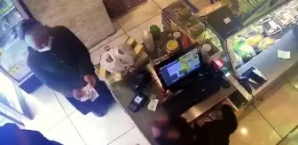 Tırnakçılık yapan kadını esnafın dikkati yakalattı