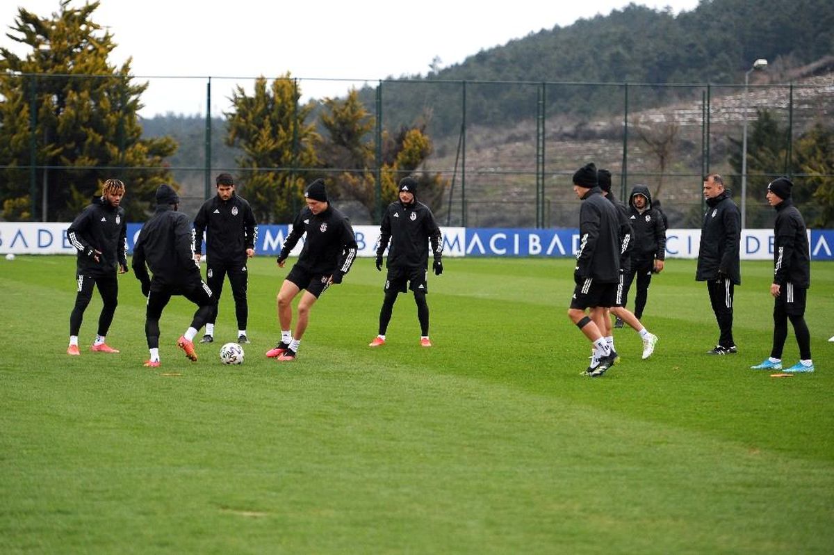 Beşiktaş, Kasımpaşa maçı hazırlıklarını sürdürdü
