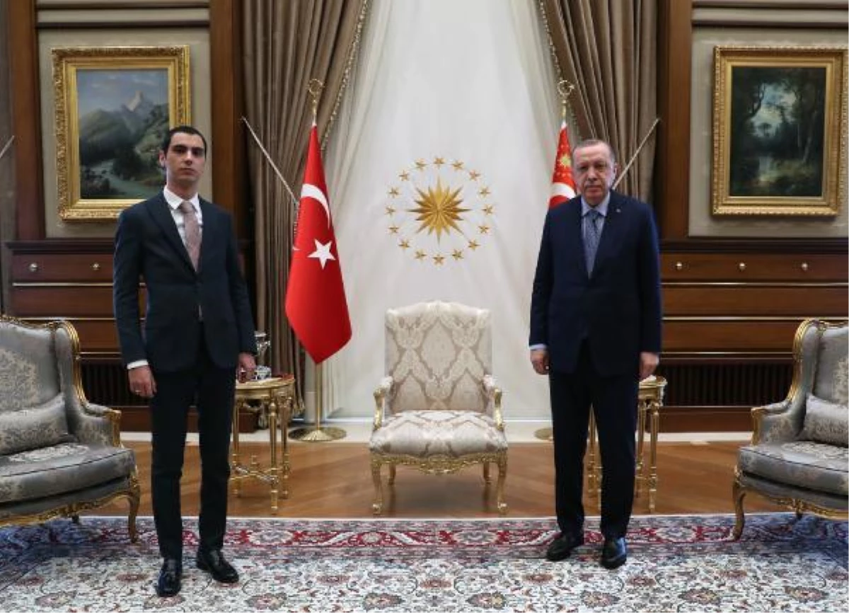 Cumhurbaşkanı Erdoğan, Muhsin Yazıcıoğlu\'nun oğlu Fatih Furkan Yazıcıoğlu\'nu kabul etti