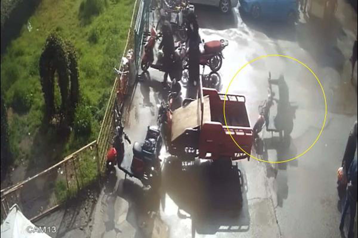 Son dakika haberi... Elektrikli bisiklet hırsızlığı kamerada