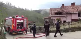 Fatsa'da ev yangını