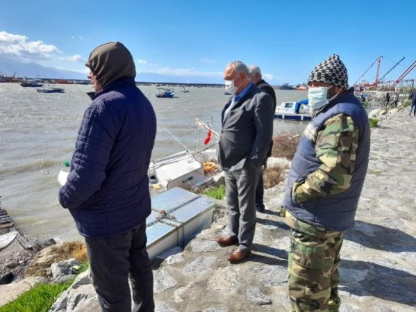 Hatay'da lodos hayatı olumsuz etkiledi