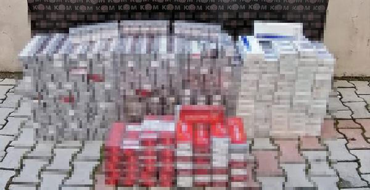 Kırıkhan\'da 3 bin 200 paket kaçak sigara ele geçti